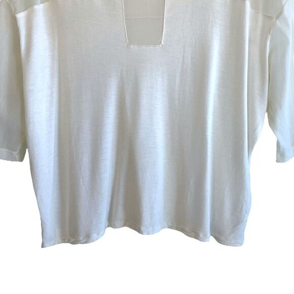 Tiger of Sweden 100% Viscose Sheer Sleeve Top - Picture 4 of 8